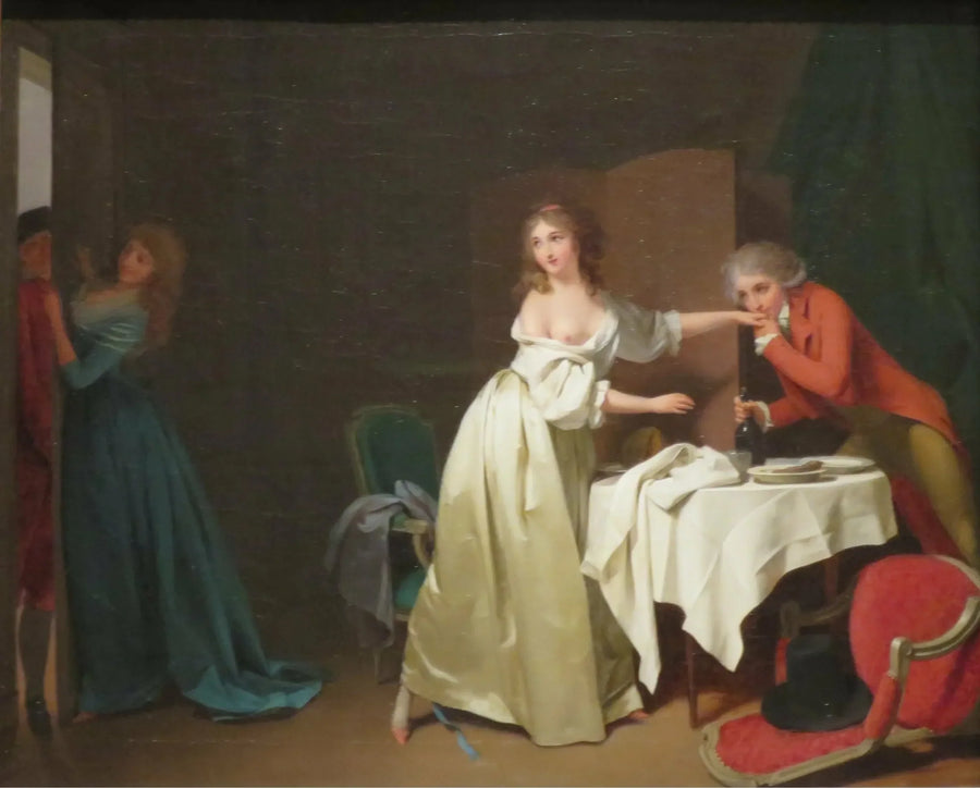 Avbrutt middagsmåltid: "Pousse fort" - Louis-Léopold Boilly

Source:
Le souper interrompu : "Pousse fort" - Louis-Léopold Boilly