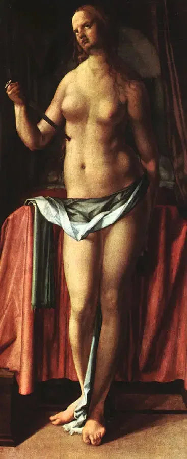 Lucrecias Selvmord - Albrecht Dürer