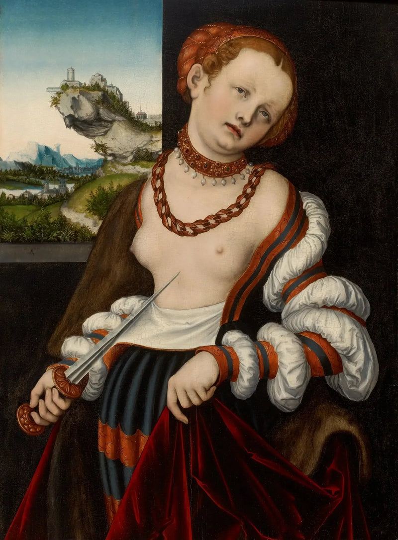 Selvfølgelig av Lucrezia - Lucas Cranach den eldre