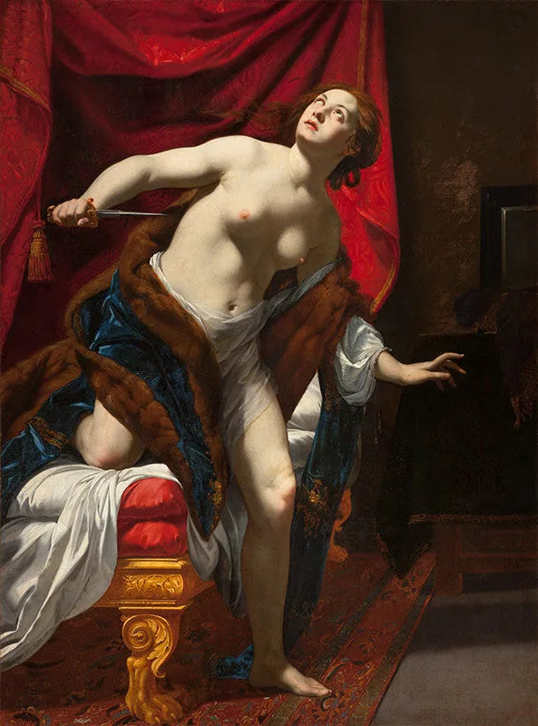 Lucrecias selvmord - Simon Vouet