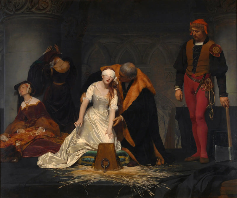 Jane Greys pinse - Paul Delaroche

Source:
Le Supplice de Jane Grey - Paul Delaroche