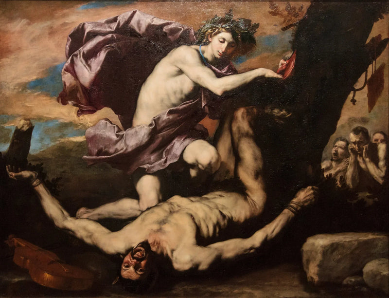 Marsyas' lidelse (Giordano, Ribera) - Jusepe de Ribera