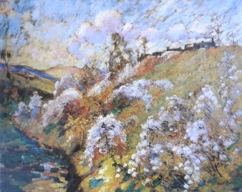 Jernbaneskråningen - Robert Antoine Pinchon