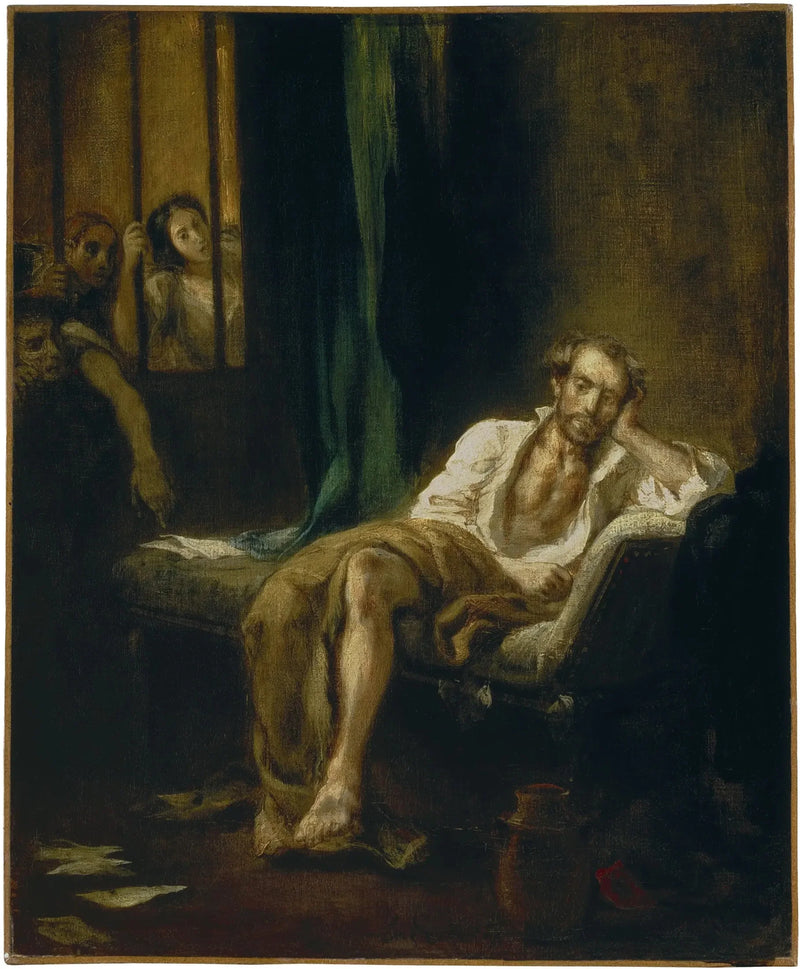 Tassen i galnehuset - Eugène Delacroix