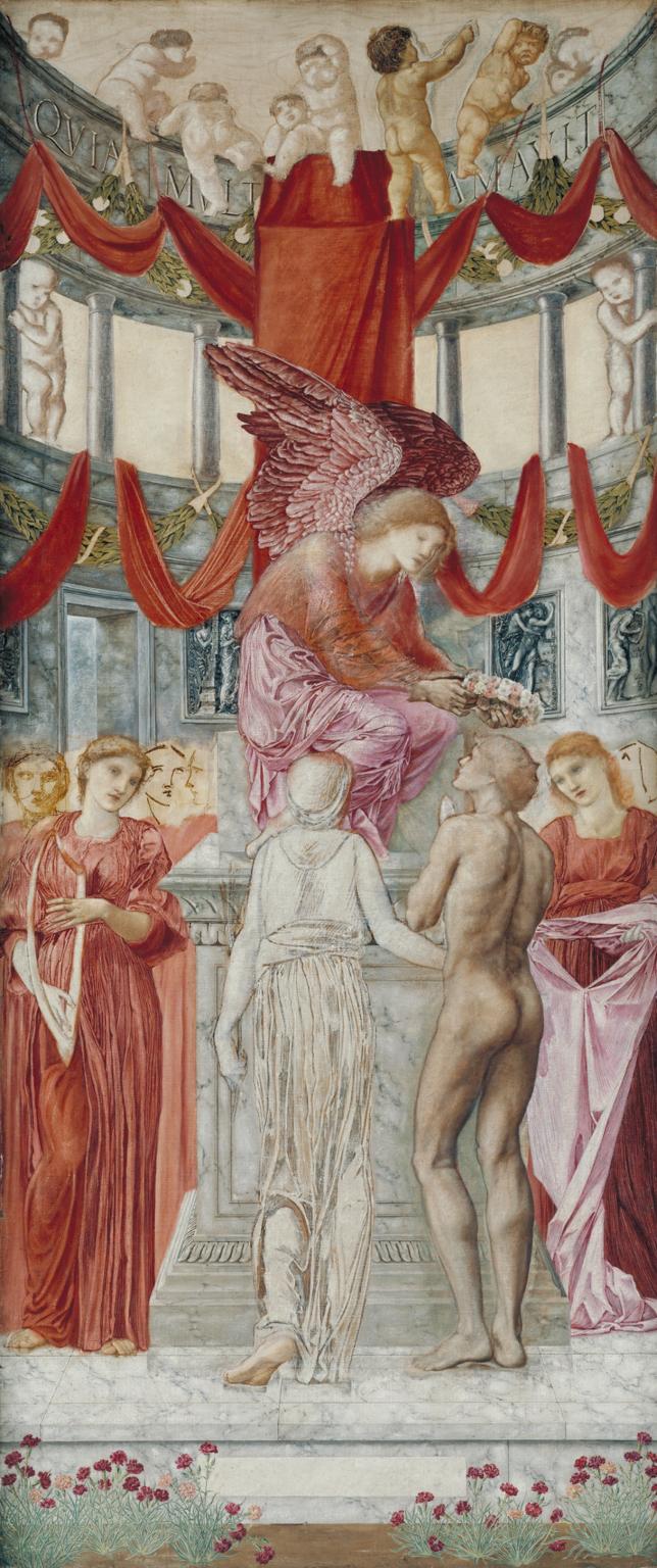 Kjærlighetens tempel - Edward Burne-Jones