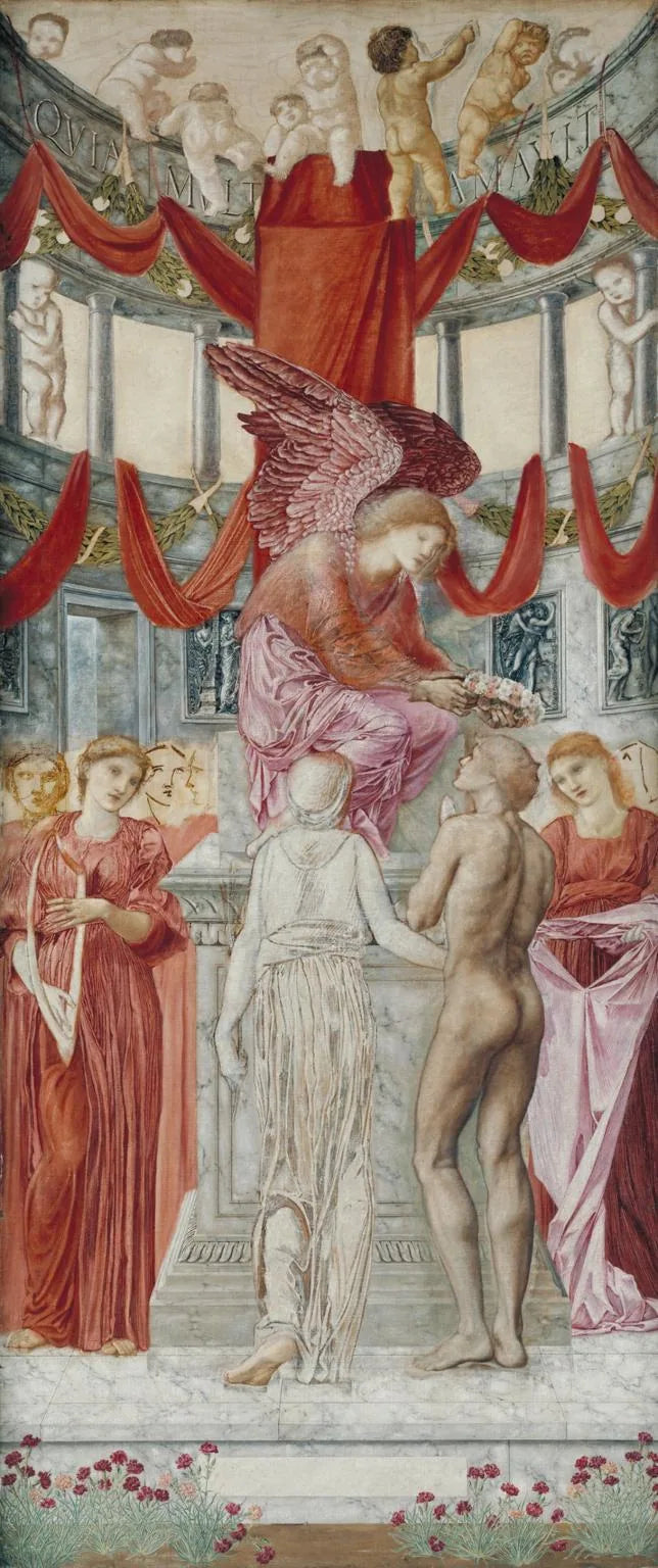 Kjærlighetens tempel - Edward Burne-Jones