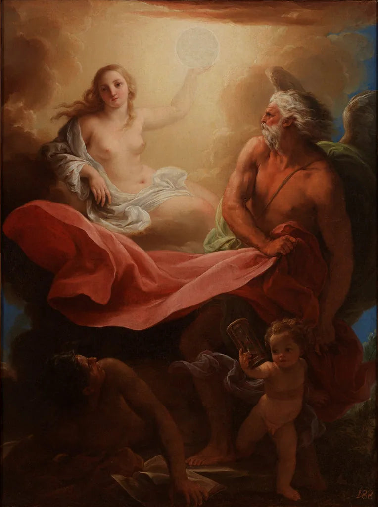 Tiden avslører sannheten - Pompeo Batoni