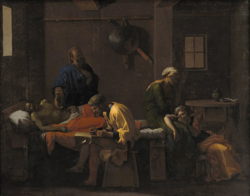 Eudamidas' testamente - Nicolas Poussin