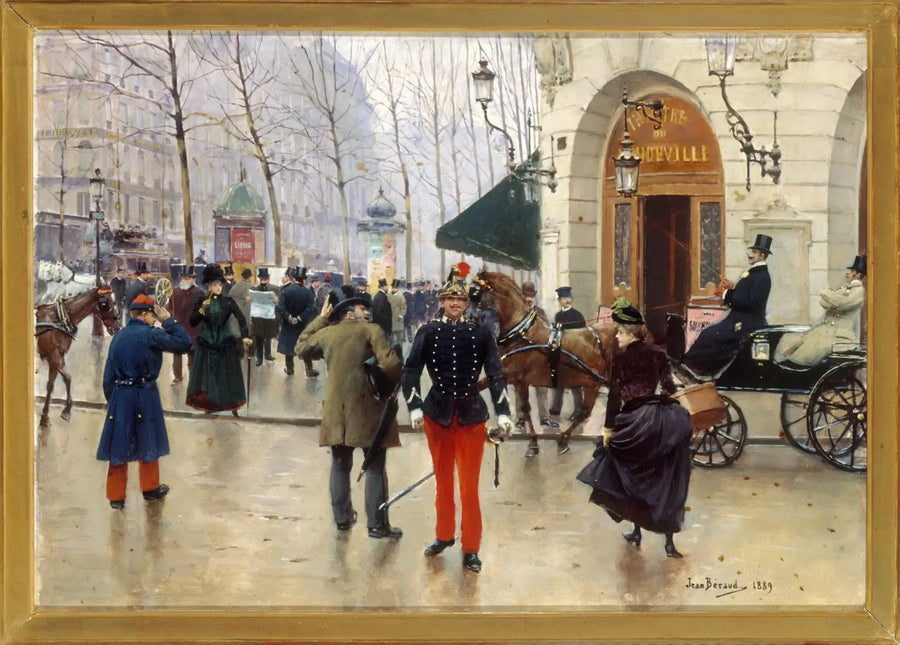 Vaudeville-teatret - Jean Béraud

Source:
Le théâtre du Vaudeville - Jean Béraud