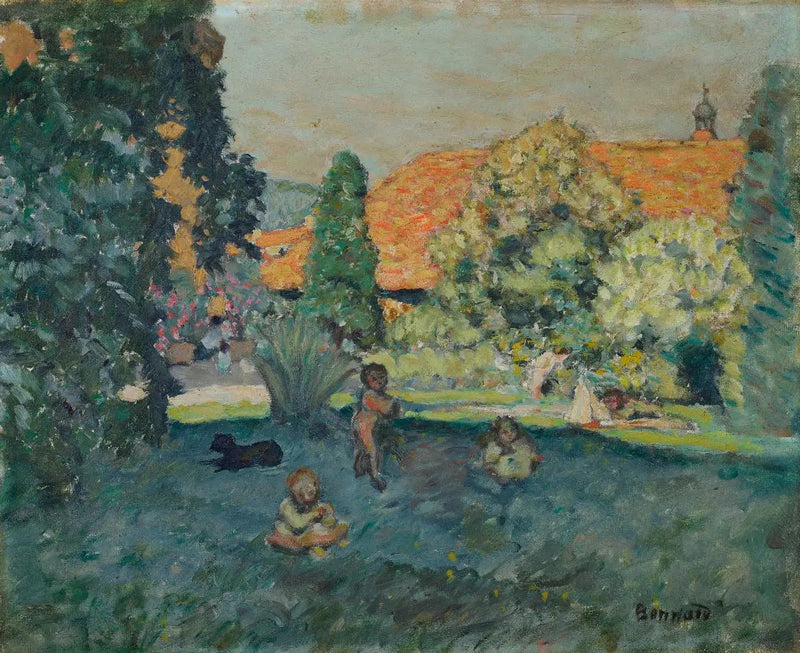 Det rosa taket - Pierre Bonnard