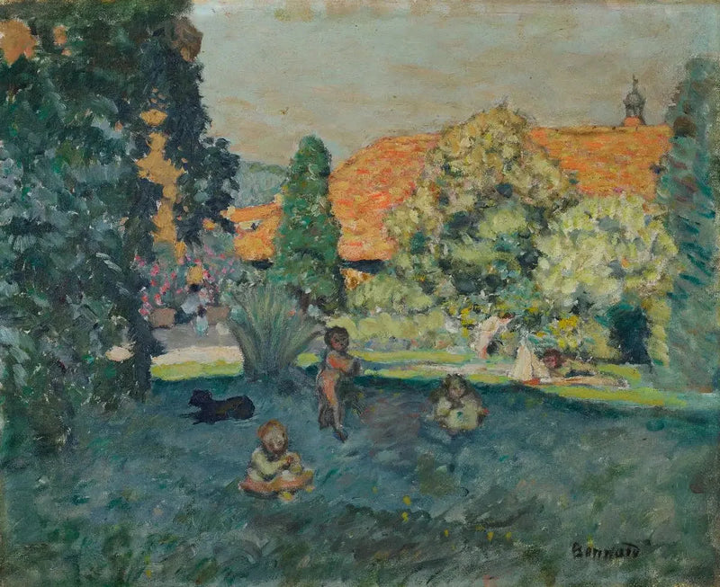 Det rosa taket - Pierre Bonnard