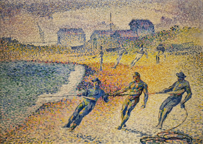 Transport av netting - Henri-Edmond Cross