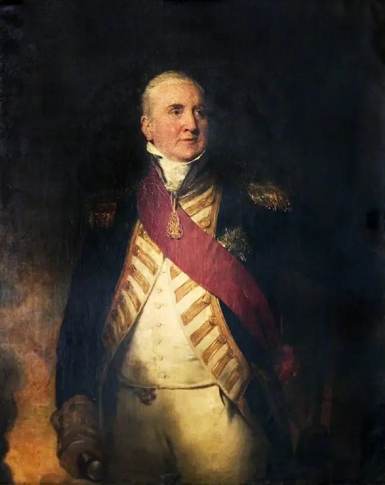 Den meget ærede Edward Pellew (1757–1833), 1. viscount av Exmouth, viceadmiral av England - Thomas Lawrence