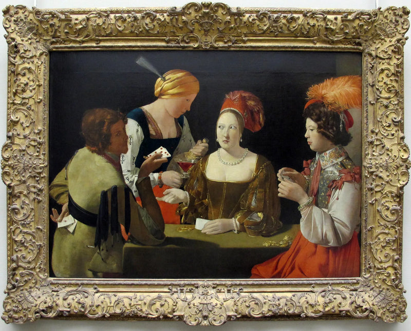  Bedrageren med ess i ruter - Georges de La Tour