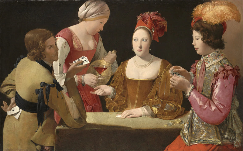  Bedrageren med kløveresset - Georges de La Tour