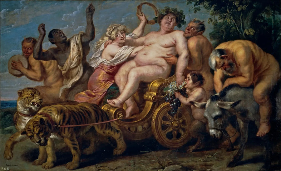 Bacchus Triumf - Peter Paul Rubens