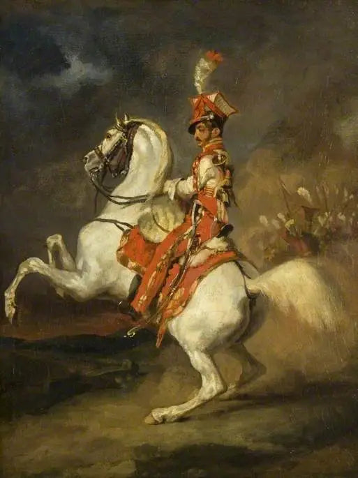 Trompetisten fra Gardens lansere - Théodore Géricault
