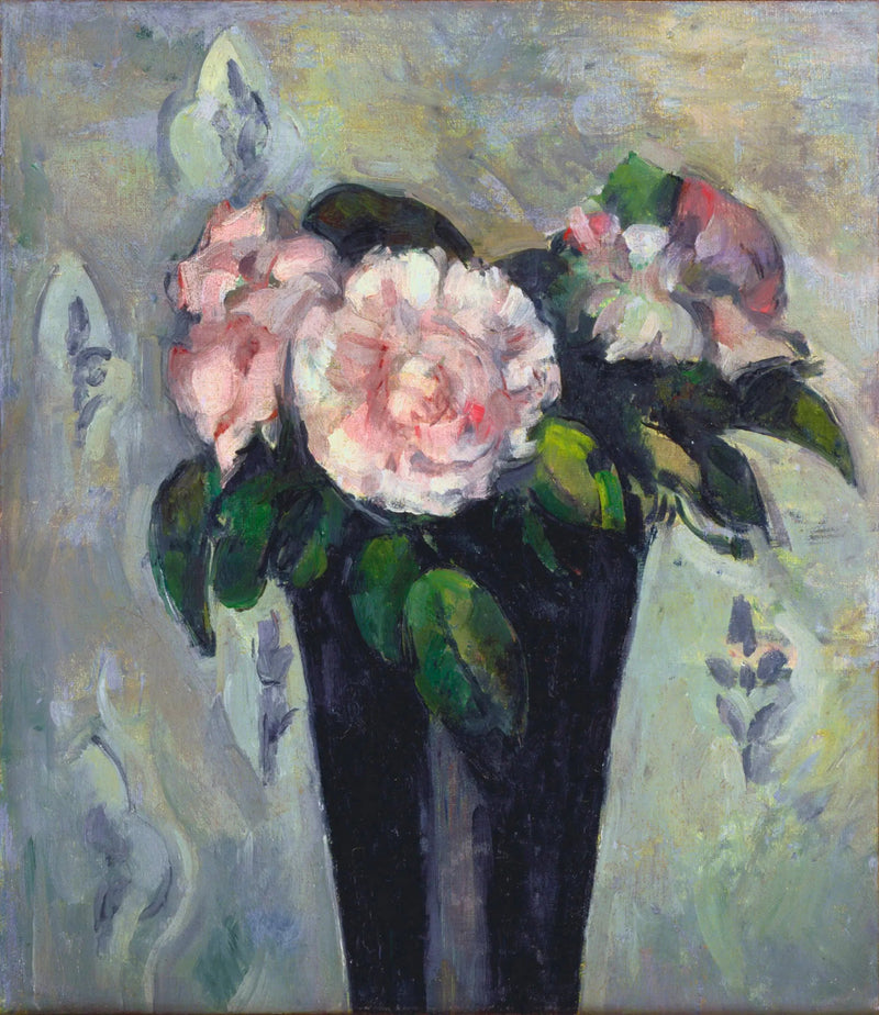 Den mørkeblå vasen - Paul Cézanne