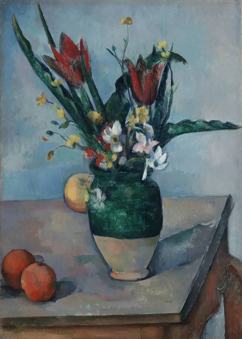 Tulipanvasen - Paul Cézanne