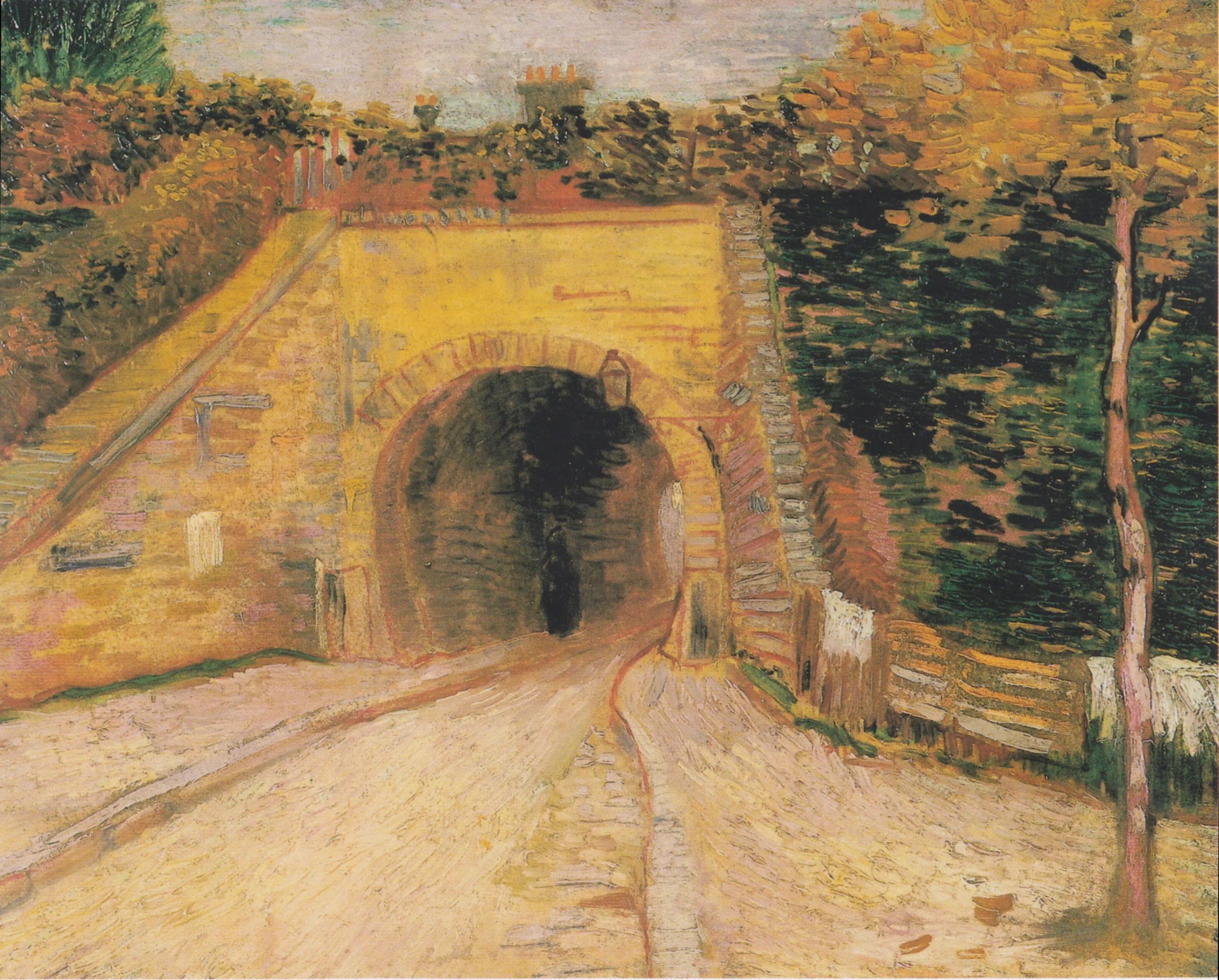 Reproduction du tableau « Le viaduc - Vincent van Gogh » par Alpha Reproduction en peinture à l’huile