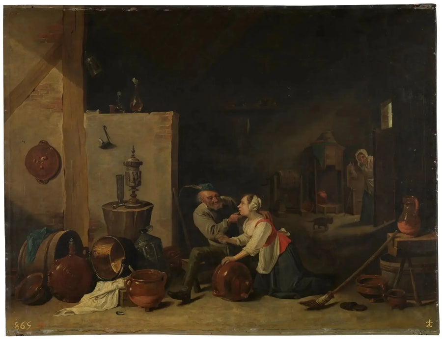 Den gamle mannen og tjenestepiken - David Teniers den Yngre

Source:
Le vieil homme et la servante - David Teniers le Jeune