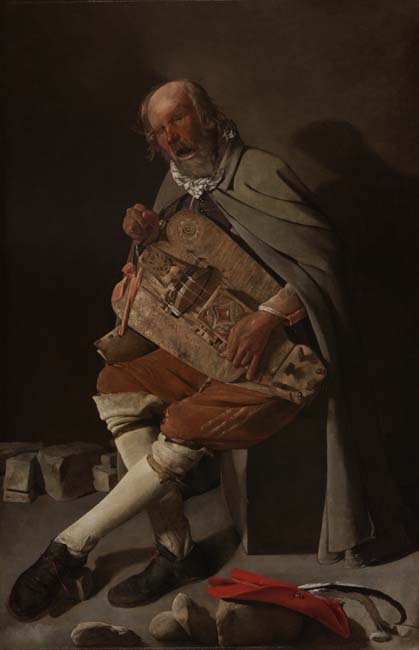 Den gamle - Georges de La Tour