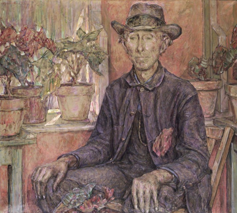 Den gamle gartneren - Robert Lewis Reid