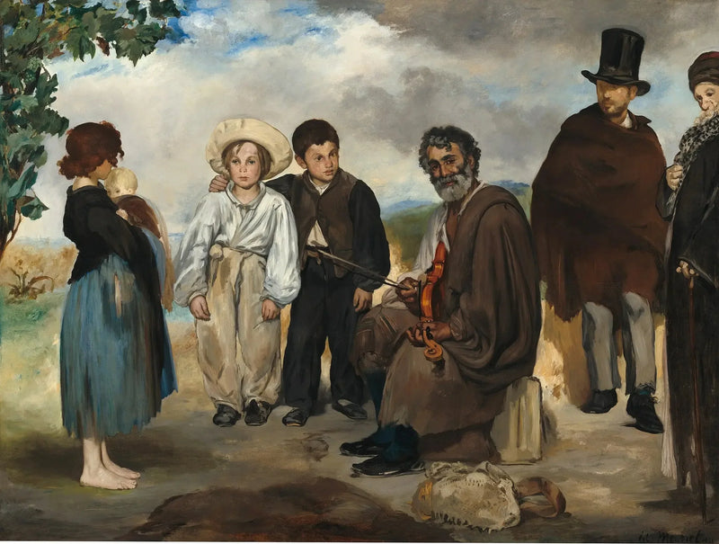Den Gamle Musikeren - Édouard Manet