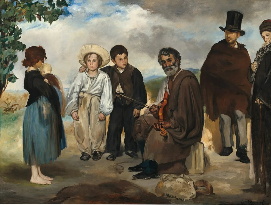 Den Gamle Musikeren - Édouard Manet