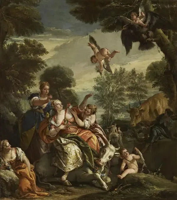 Europeisk voldtekt - Giovanni Battista Tiepolo