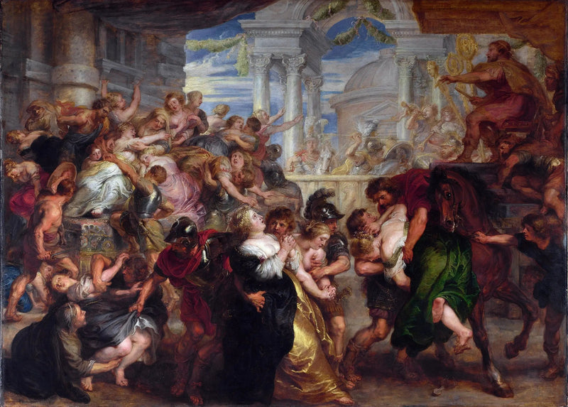 Sabinernes voldtekt - Peter Paul Rubens