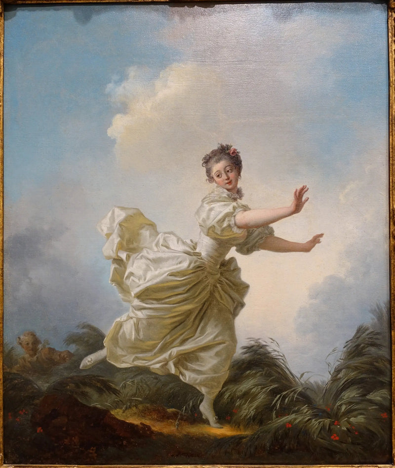 Den forhåndsorganiserte flyvningen - Jean-Honoré Fragonard