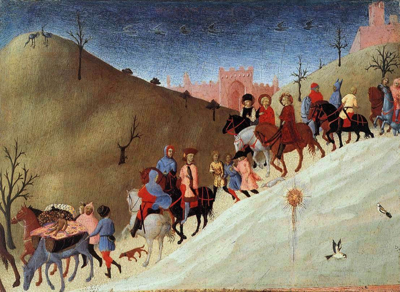 De vise menns reise - Stefano di Giovanni (Sassetta)