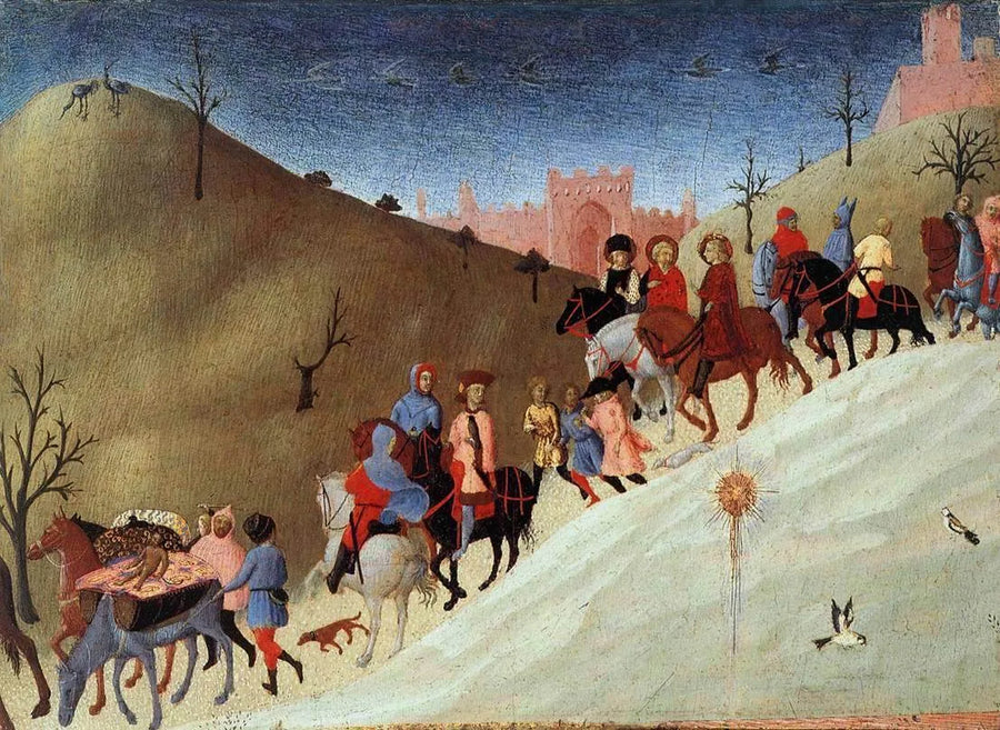 De vise menns reise - Stefano di Giovanni (Sassetta)