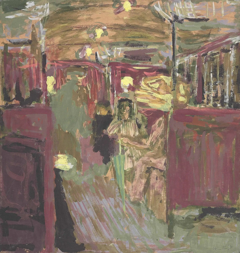Metro-veggen - I - Édouard Vuillard