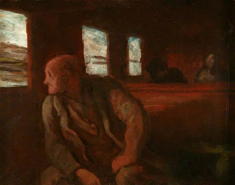 Tredje klasse vognen - Honoré Daumier