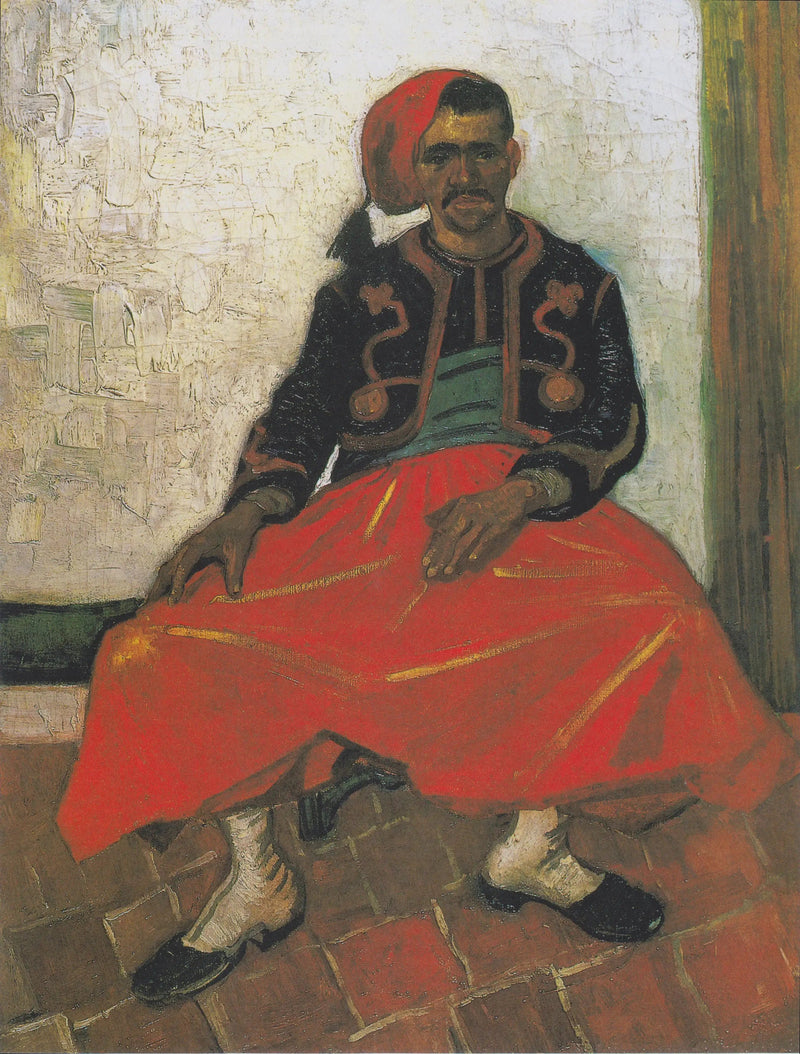 Den sittende zouave - Vincent van Gogh