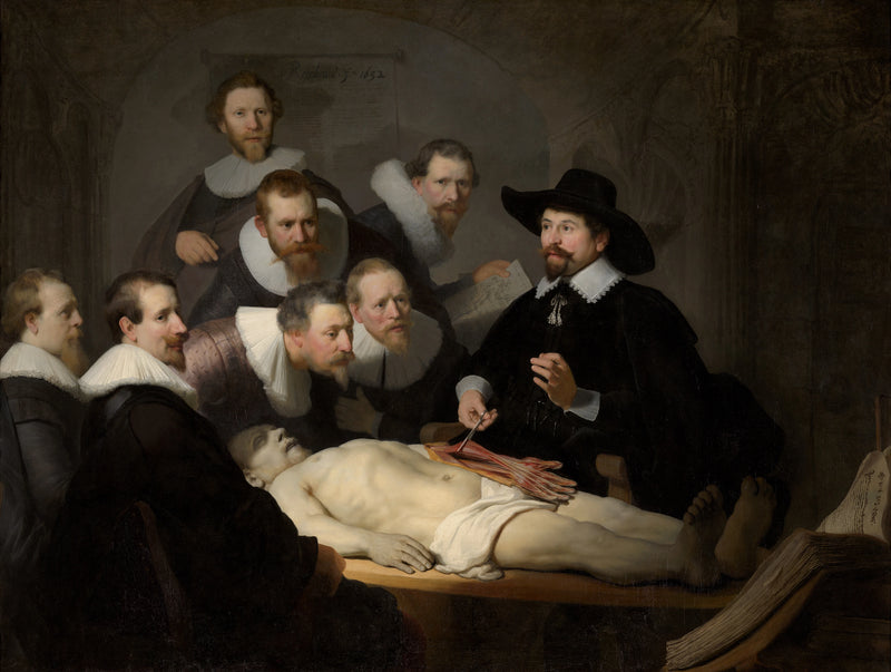 Anatomileksjonen til doktor Tulp - Rembrandt