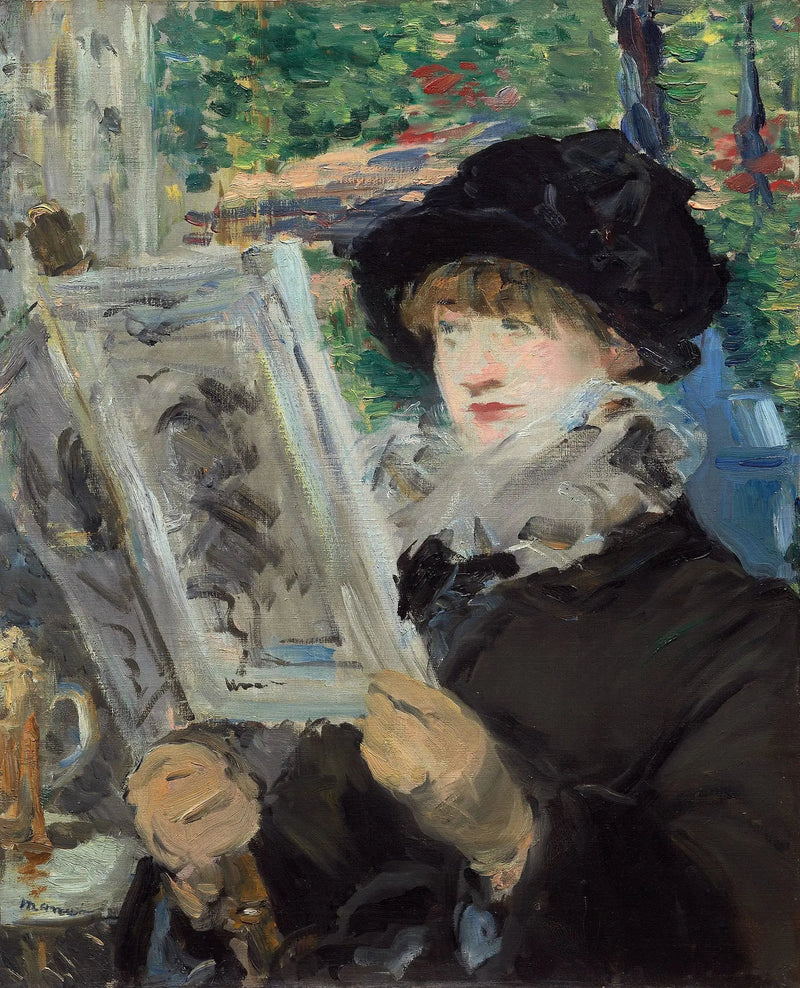 Lesing av illustrert - Édouard Manet