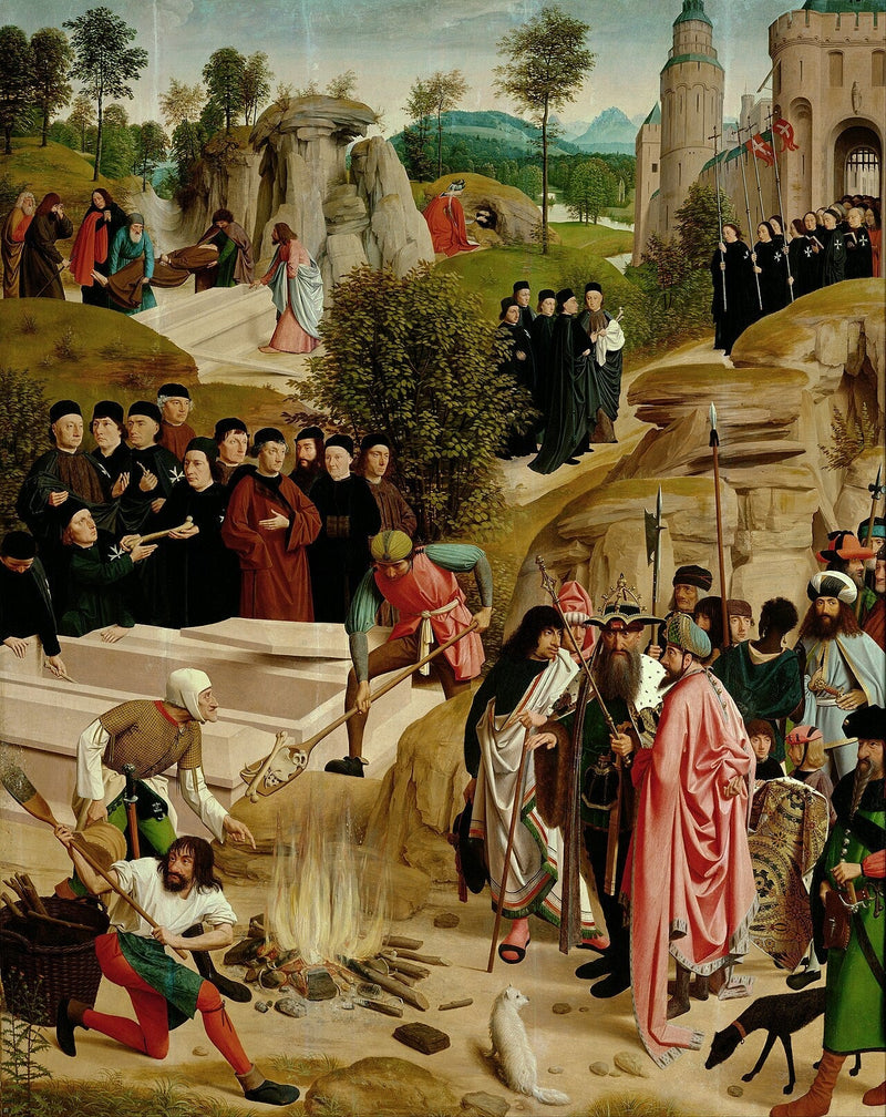 Legenden om relikviene av Saint Johannes Døperen - Geertgen tot Sint Jans