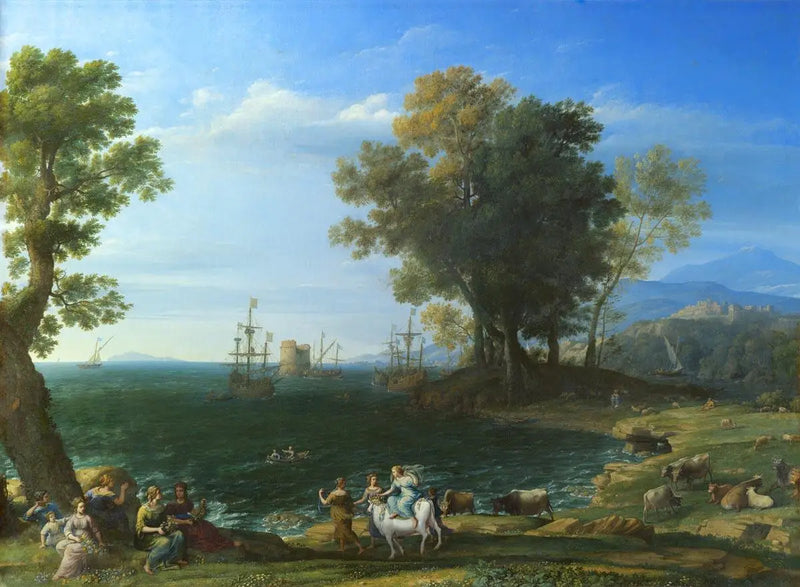 Europas bortføring - Claude Lorrain