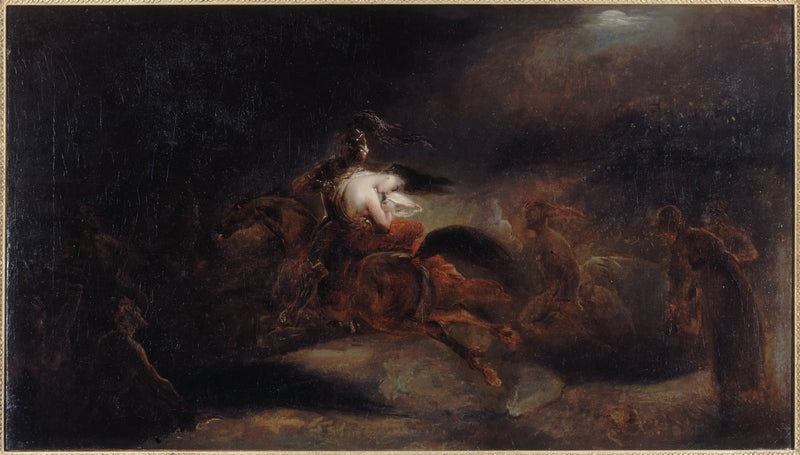Lénore, de døde går fort - Ary Scheffer