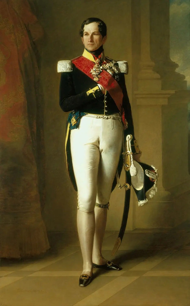 Léopold I, kongen av Belgia (1790-1865) - Franz Xaver Winterhalter

Source:
Léopold Ier, roi des Belges (1790-1865) - Franz Xaver Winterhalter
