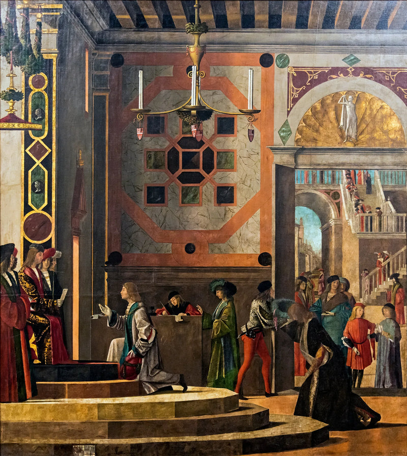 Ambassadørenes avskjed - Vittore Carpaccio