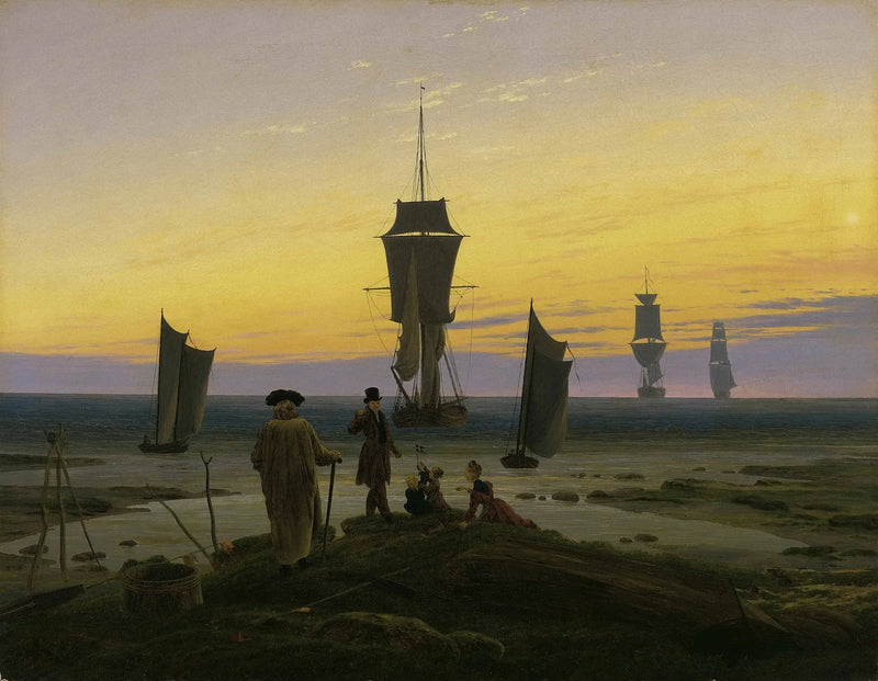 Livets Aldre - Caspar David Friedrich