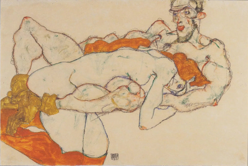 Elskerne - Egon Schiele