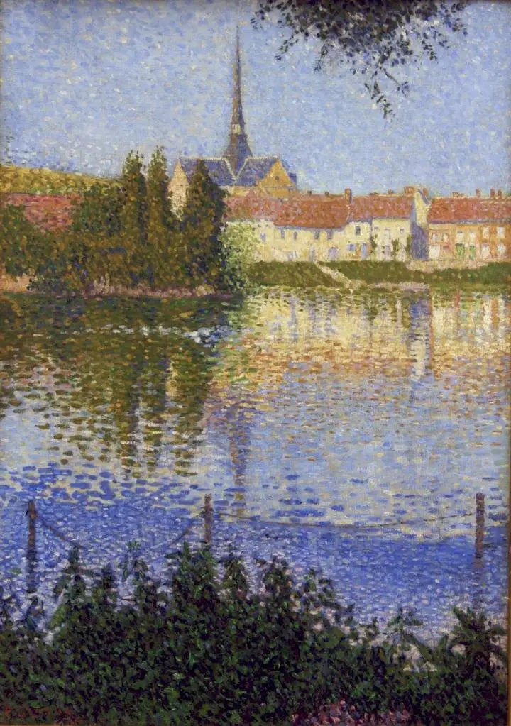 Les Andelys, øya til Lucas - Paul Signac