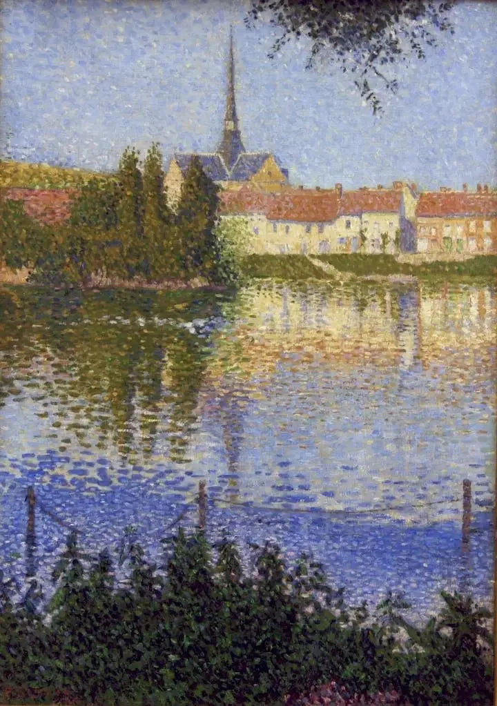 Les Andelys, øya til Lucas - Paul Signac