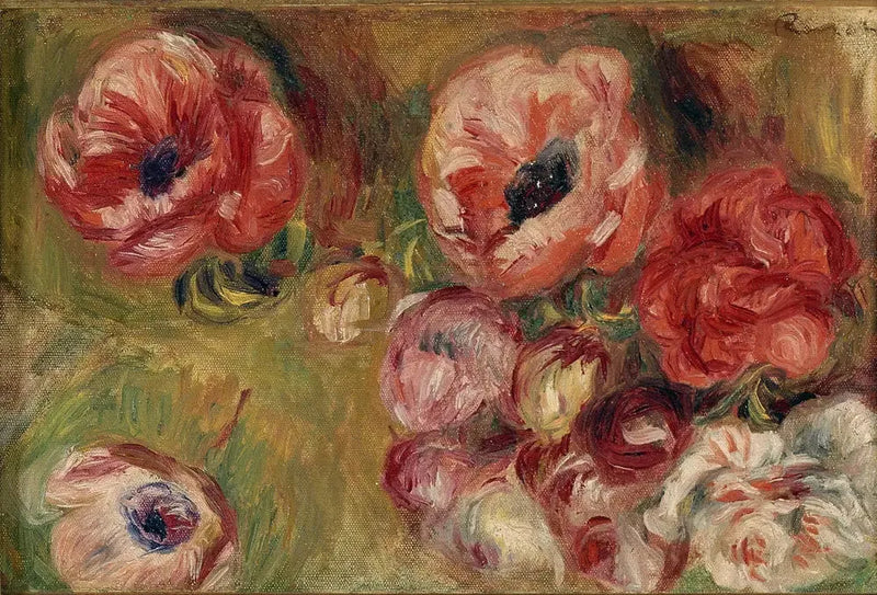 Anemonene - Pierre-Auguste Renoir