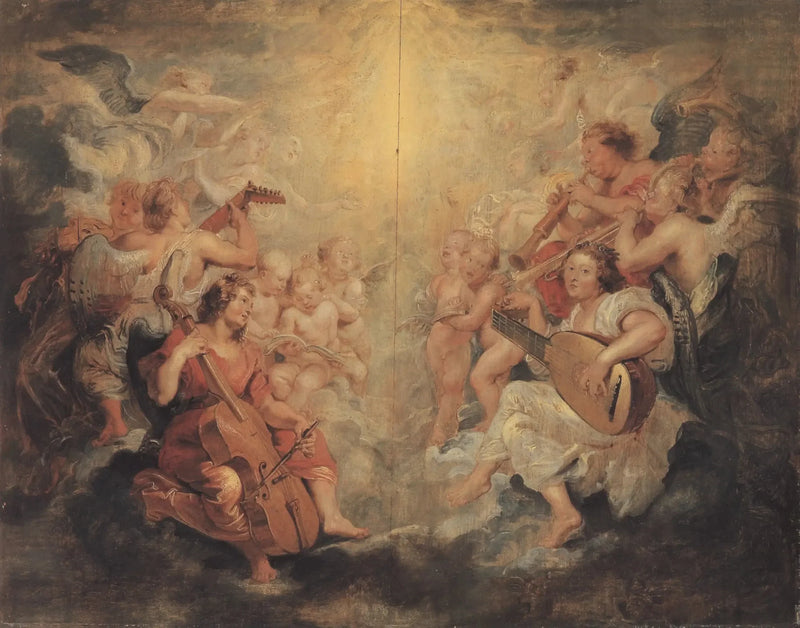 Musikkenes engler - Peter Paul Rubens